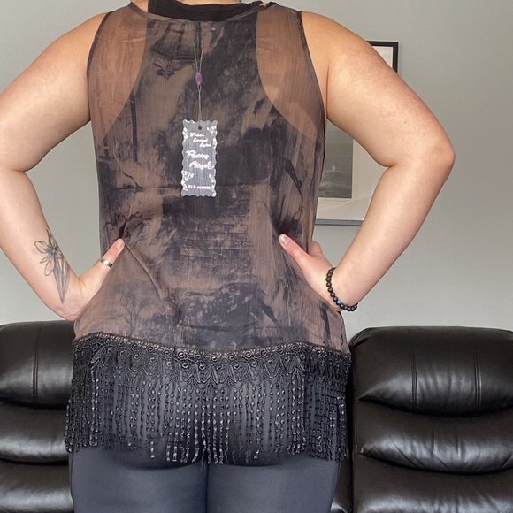 See through tank top - Picture 2 of 4